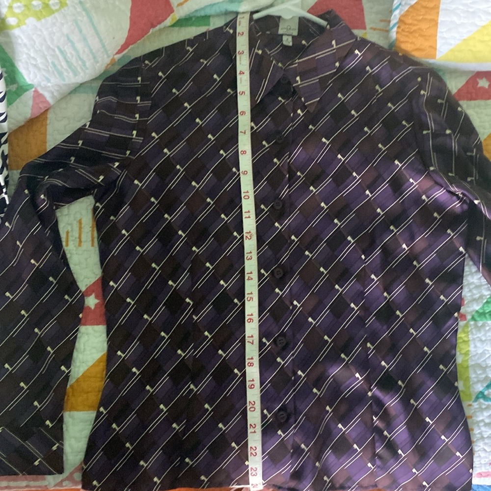 Anne Klein silk blouse - Picture 6 of 6